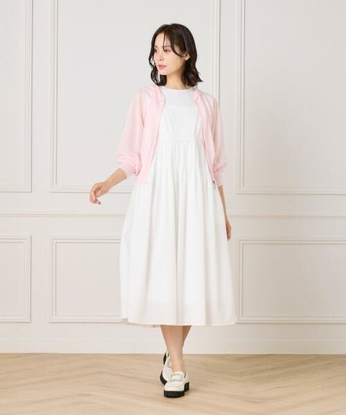 Maglie le cassetto / マーリエ ル カセット ミニ丈・ひざ丈ワンピース | タックフレンチティアードワンピース | 詳細19