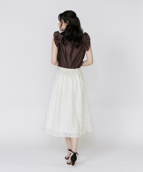 Maglie le cassetto / マーリエ ル カセット シャツ・ブラウス | シャイニーフリルブラウス | 詳細4