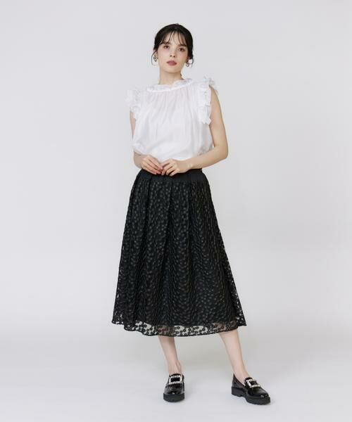 Maglie le cassetto / マーリエ ル カセット シャツ・ブラウス | シャイニーフリルブラウス | 詳細5