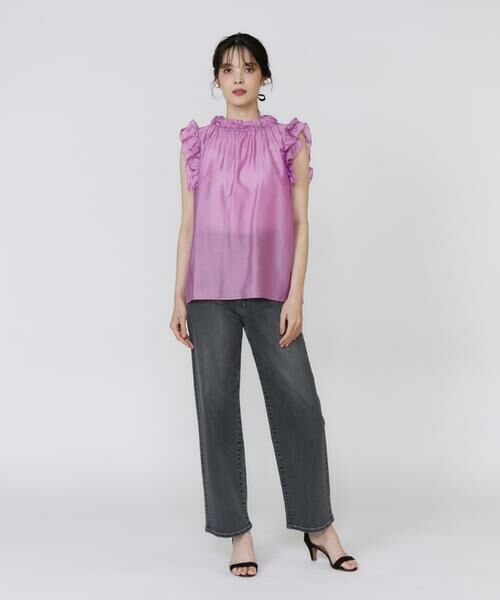 Maglie le cassetto / マーリエ ル カセット シャツ・ブラウス | シャイニーフリルブラウス | 詳細8