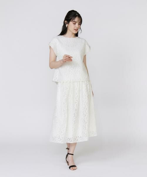 Maglie le cassetto / マーリエ ル カセット シャツ・ブラウス | フラワー刺繍ブラウス | 詳細2