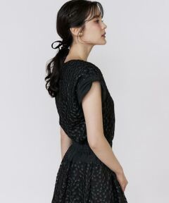 Maglie le cassetto / マーリエ ル カセット シャツ・ブラウス | 《大きいサイズ》フラワー刺繍ブラウス