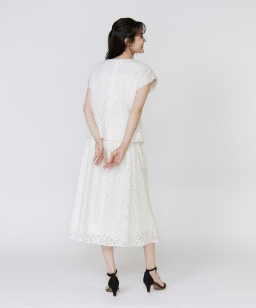 Maglie le cassetto / マーリエ ル カセット シャツ・ブラウス | 《大きいサイズ》フラワー刺繍ブラウス | 詳細4