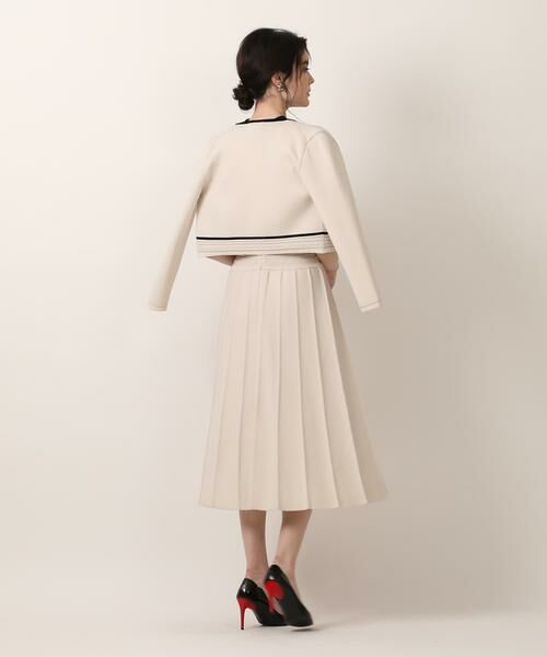 Maglie le cassetto / マーリエ ル カセット カーディガン・ボレロ | 《大きいサイズ》バイカラーボレロカーディガン《M Maglie le cassetto》 | 詳細4