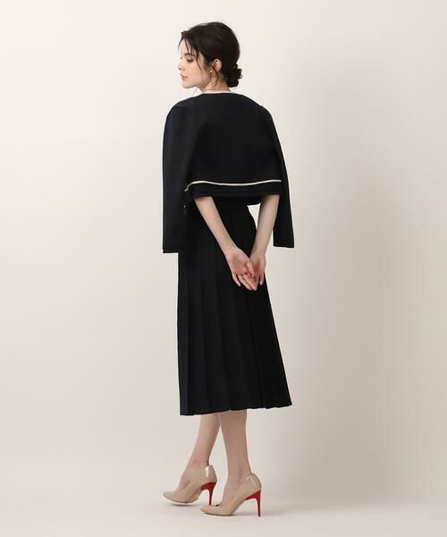 Maglie le cassetto / マーリエ ル カセット カーディガン・ボレロ | 《大きいサイズ》バイカラーボレロカーディガン《M Maglie le cassetto》 | 詳細7