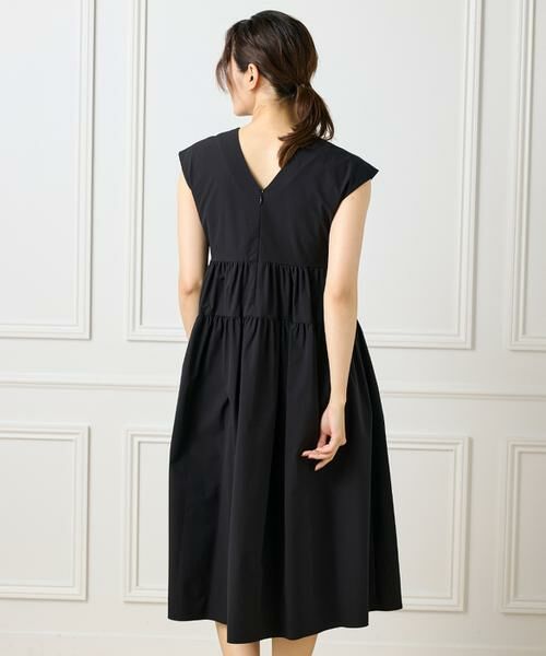 Maglie le cassetto / マーリエ ル カセット ミニ丈・ひざ丈ワンピース | 《大きいサイズ》タックフレンチティアードワンピース | 詳細6