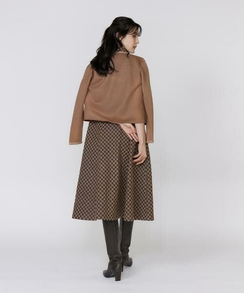 Maglie le cassetto / マーリエ ル カセット ミニ丈・ひざ丈ワンピース | 《美人百花9月号掲載》《フランドル45周年限定コレクション》フラワー刺繍デニムワンピース《M Maglie le cassetto》 | 詳細6