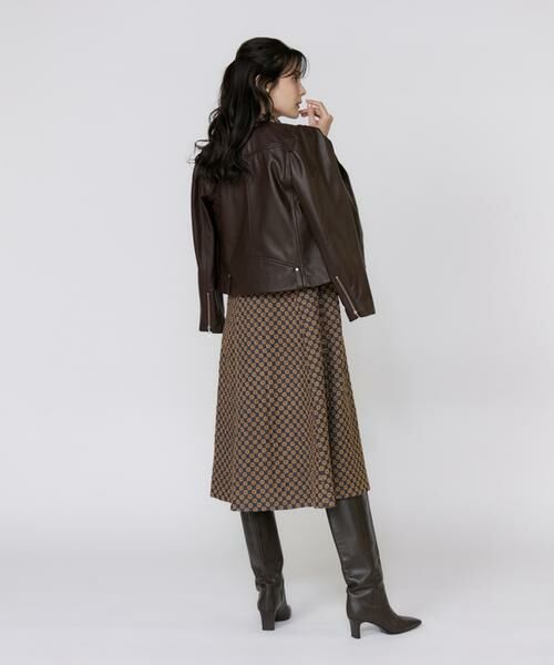 Maglie le cassetto / マーリエ ル カセット ミニ丈・ひざ丈ワンピース | 《美人百花9月号掲載》《フランドル45周年限定コレクション》フラワー刺繍デニムワンピース《M Maglie le cassetto》 | 詳細8