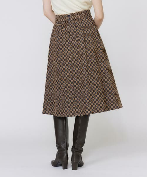 Maglie le cassetto / マーリエ ル カセット デニムスカート | 《プラスサイズ》フラワー刺繍デニムスカート《M Maglie le cassetto》 | 詳細12