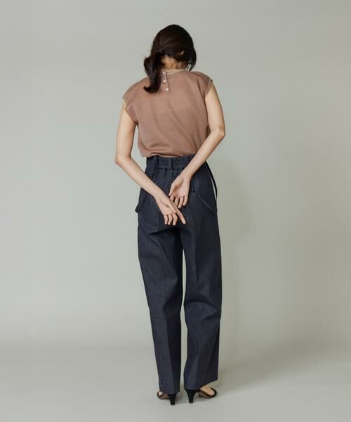 Maglie le cassetto / マーリエ ル カセット ベスト | ブレード付きシアーニット | 詳細19