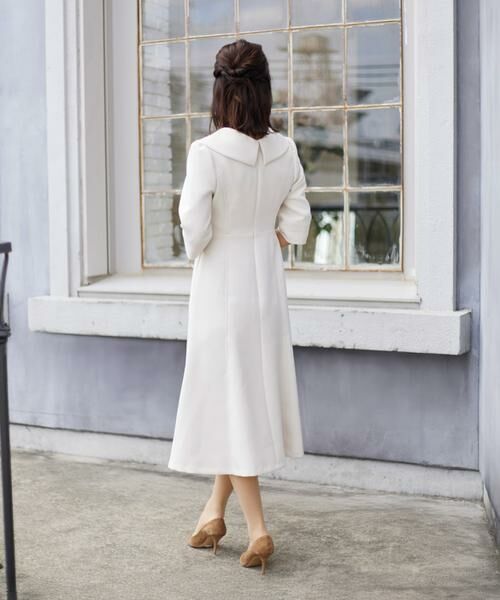 Maglie le cassetto / マーリエ ル カセット ミニ丈・ひざ丈ワンピース | 《M Maglie le cassetto》ショールカラーワンピース | 詳細11