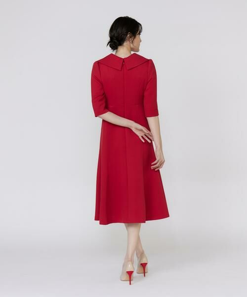 Maglie le cassetto / マーリエ ル カセット ミニ丈・ひざ丈ワンピース | 《M Maglie le cassetto》ショールカラーワンピース | 詳細5