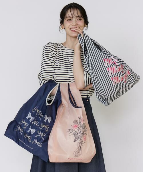 Maglie le cassetto / マーリエ ル カセット エコバッグ | 刺繍エコバッグ | 詳細2