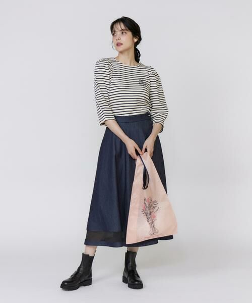 Maglie le cassetto / マーリエ ル カセット エコバッグ | 刺繍エコバッグ | 詳細4