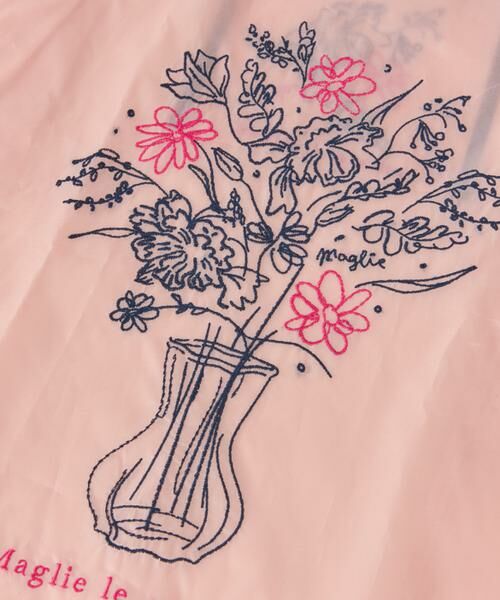 Maglie le cassetto / マーリエ ル カセット エコバッグ | 刺繍エコバッグ | 詳細7