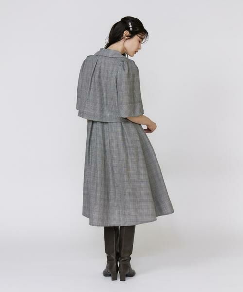 Maglie le cassetto / マーリエ ル カセット ミニ丈・ひざ丈ワンピース | グレンチェックワンピース | 詳細6