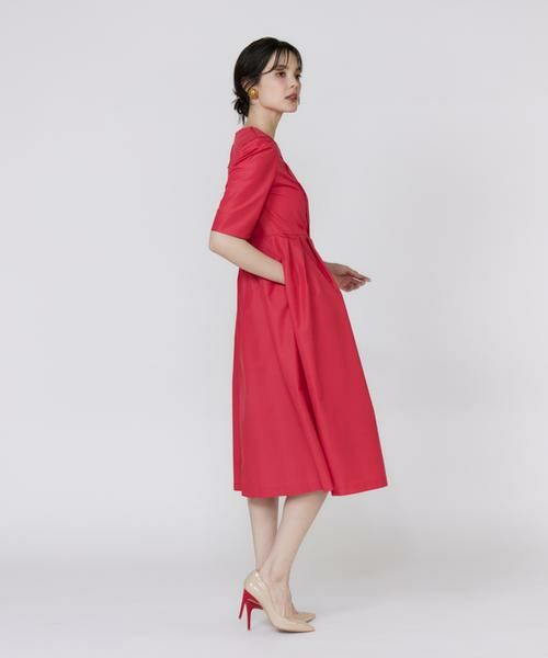 Maglie le cassetto / マーリエ ル カセット ミニ丈・ひざ丈ワンピース | 《プラスサイズ》ライトクチュールワンピース《M Maglie le cassetto》 | 詳細10