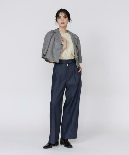 Maglie le cassetto / マーリエ ル カセット その他アウター | グレンチェックミニマムジャケット | 詳細5