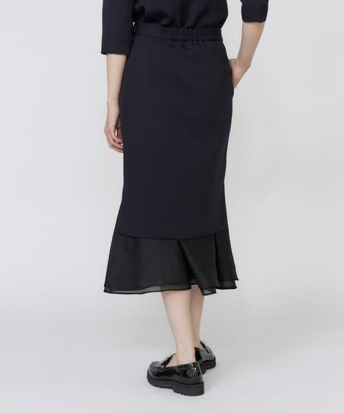 Maglie le cassetto / マーリエ ル カセット ロング・マキシ丈スカート | 《M Maglie le cassetto》シアーヘムマーメイドスカート | 詳細10