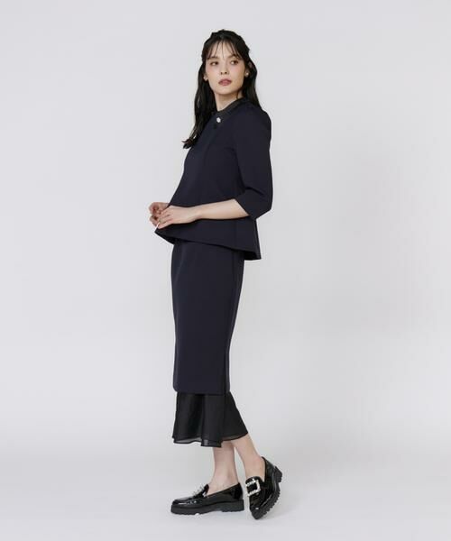 Maglie le cassetto / マーリエ ル カセット ロング・マキシ丈スカート | 《M Maglie le cassetto》シアーヘムマーメイドスカート | 詳細3