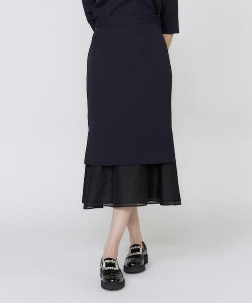 Maglie le cassetto / マーリエ ル カセット ロング・マキシ丈スカート | 《M Maglie le cassetto》シアーヘムマーメイドスカート | 詳細8