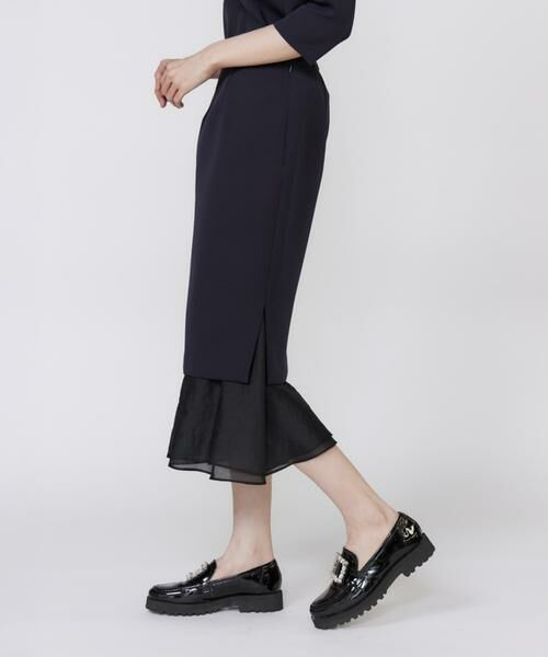 Maglie le cassetto / マーリエ ル カセット ロング・マキシ丈スカート | 《M Maglie le cassetto》シアーヘムマーメイドスカート | 詳細9
