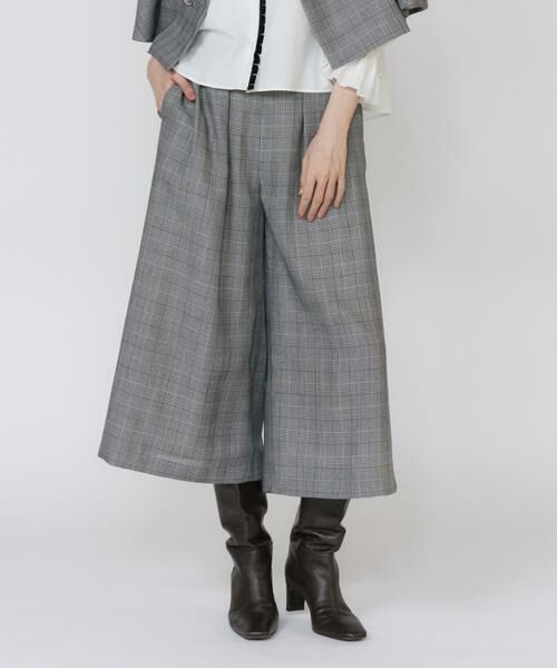 Maglie le cassetto / マーリエ ル カセット その他パンツ | グレンチェックスカンツ | 詳細1