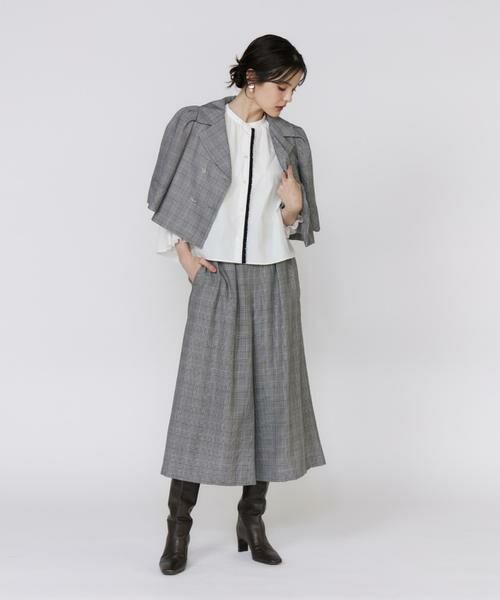 Maglie le cassetto / マーリエ ル カセット その他パンツ | グレンチェックスカンツ | 詳細3