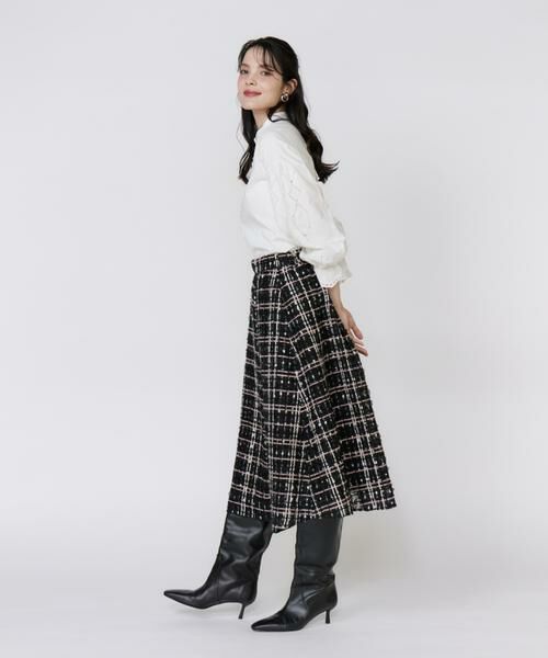 Maglie le cassetto / マーリエ ル カセット シャツ・ブラウス | 《美人百花9月号掲載》刺繍レースドッキングブラウス | 詳細4