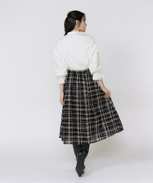 Maglie le cassetto / マーリエ ル カセット シャツ・ブラウス | 《美人百花9月号掲載》刺繍レースドッキングブラウス | 詳細5