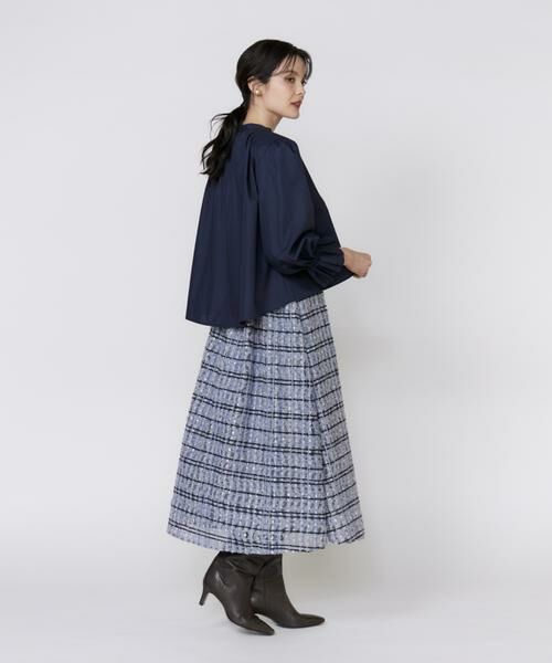 Maglie le cassetto / マーリエ ル カセット シャツ・ブラウス | 配色フリルショート丈ブラウス | 詳細10