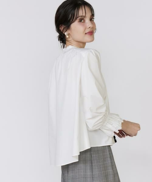 Maglie le cassetto / マーリエ ル カセット シャツ・ブラウス | 配色フリルショート丈ブラウス | 詳細12