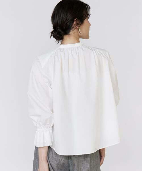 Maglie le cassetto / マーリエ ル カセット シャツ・ブラウス | 配色フリルショート丈ブラウス | 詳細13