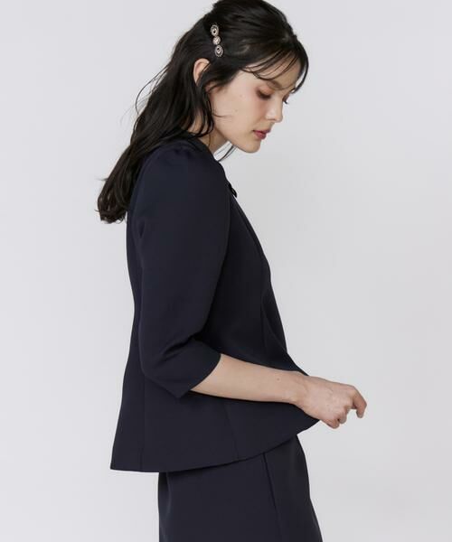 Maglie le cassetto / マーリエ ル カセット シャツ・ブラウス | 《M Maglie le cassetto》シアー付け衿ブラウス | 詳細10