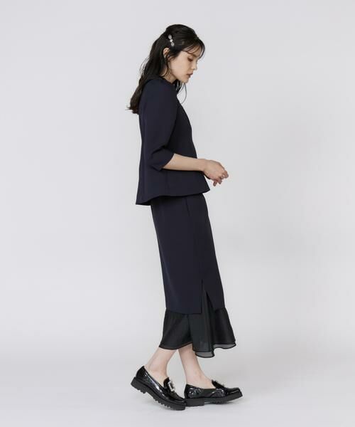 Maglie le cassetto / マーリエ ル カセット シャツ・ブラウス | 《M Maglie le cassetto》シアー付け衿ブラウス | 詳細4