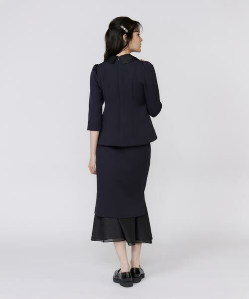 Maglie le cassetto / マーリエ ル カセット シャツ・ブラウス | 《M Maglie le cassetto》シアー付け衿ブラウス | 詳細5