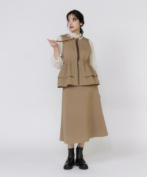 Maglie le cassetto / マーリエ ル カセット シャツ・ブラウス | 《美人百花9月号掲載》《M Maglie le cassetto》ドットラメ楊柳ジャガードブラウス | 詳細5