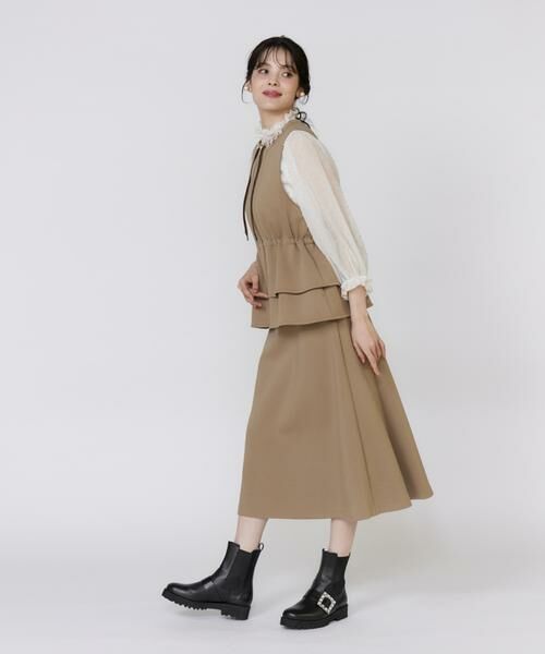 Maglie le cassetto / マーリエ ル カセット シャツ・ブラウス | 《美人百花9月号掲載》《M Maglie le cassetto》ドットラメ楊柳ジャガードブラウス | 詳細6