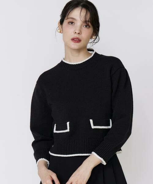 Maglie le cassetto / マーリエ ル カセット ニット・セーター | コンパクトクルーネックニット | 詳細11