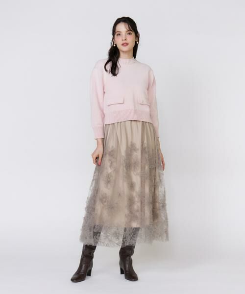 Maglie le cassetto / マーリエ ル カセット ニット・セーター | コンパクトクルーネックニット | 詳細8