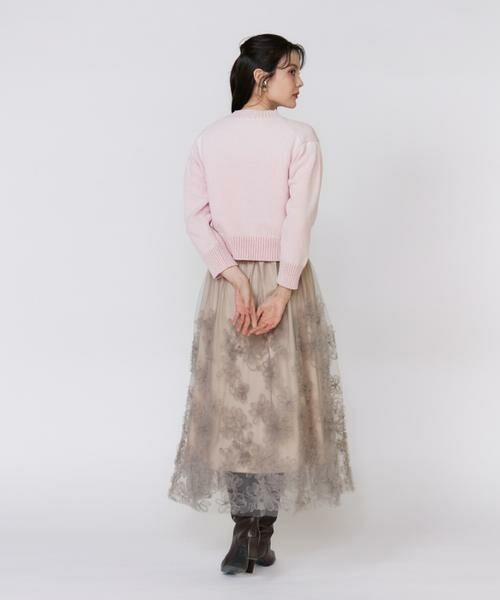 Maglie le cassetto / マーリエ ル カセット ニット・セーター | 《大きいサイズ》コンパクトクルーネックニット | 詳細10