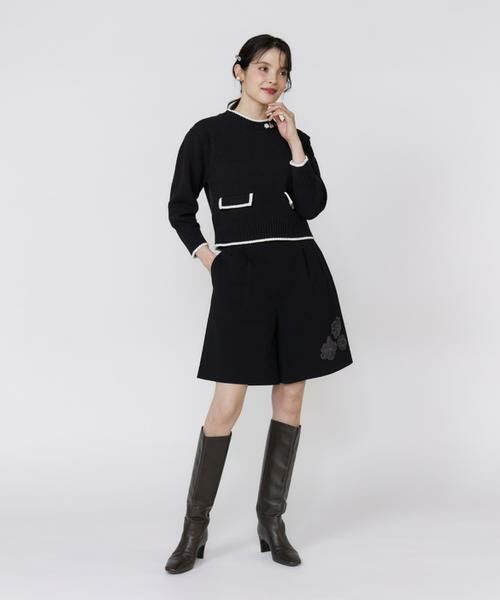 Maglie le cassetto / マーリエ ル カセット ニット・セーター | 《大きいサイズ》コンパクトクルーネックニット | 詳細2