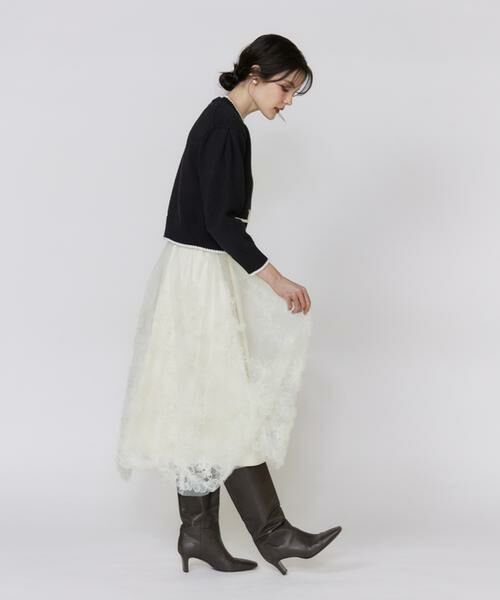 Maglie le cassetto / マーリエ ル カセット ニット・セーター | 《大きいサイズ》コンパクトクルーネックニット | 詳細6