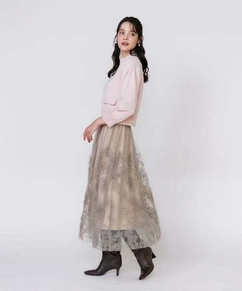 Maglie le cassetto / マーリエ ル カセット ニット・セーター | 《大きいサイズ》コンパクトクルーネックニット | 詳細9