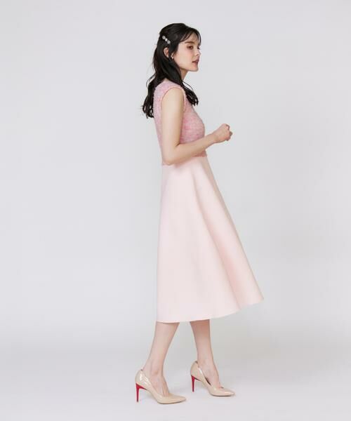 Maglie le cassetto / マーリエ ル カセット ミニ丈・ひざ丈ワンピース | 《フランドル45周年限定コレクション》シャギーラメドッキングワンピース《M Maglie le cassetto》 | 詳細3