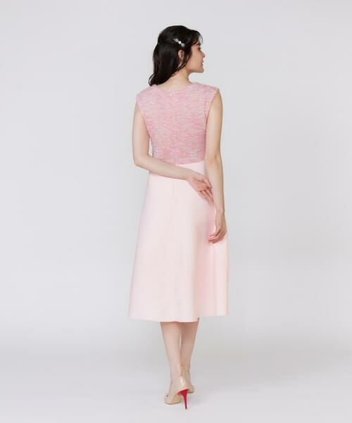 Maglie le cassetto / マーリエ ル カセット ミニ丈・ひざ丈ワンピース | 《フランドル45周年限定コレクション》シャギーラメドッキングワンピース《M Maglie le cassetto》 | 詳細4