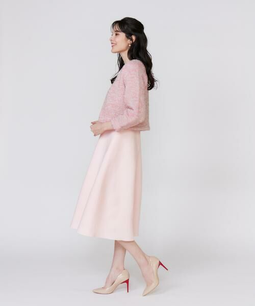 Maglie le cassetto / マーリエ ル カセット ミニ丈・ひざ丈ワンピース | 《フランドル45周年限定コレクション》シャギーラメドッキングワンピース《M Maglie le cassetto》 | 詳細6