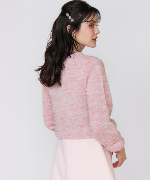 Maglie le cassetto / マーリエ ル カセット カーディガン・ボレロ | 《フランドル45周年限定コレクション》シャギーラメニットジャケット《M Maglie le cassetto》 | 詳細13