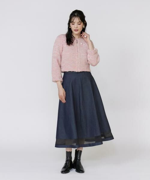 Maglie le cassetto / マーリエ ル カセット カーディガン・ボレロ | 《フランドル45周年限定コレクション》シャギーラメニットジャケット《M Maglie le cassetto》 | 詳細5