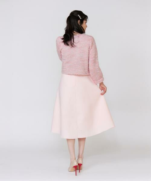 Maglie le cassetto / マーリエ ル カセット カーディガン・ボレロ | 《大きいサイズ》シャギーラメニットジャケット《M Maglie le cassetto》 | 詳細4